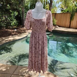 Beautiful mauve pink maxi